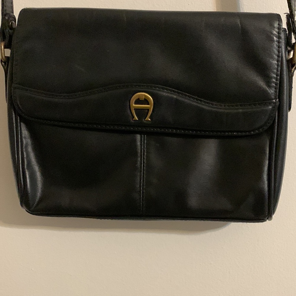 Vintage Etienne Aigner Black Crossbody